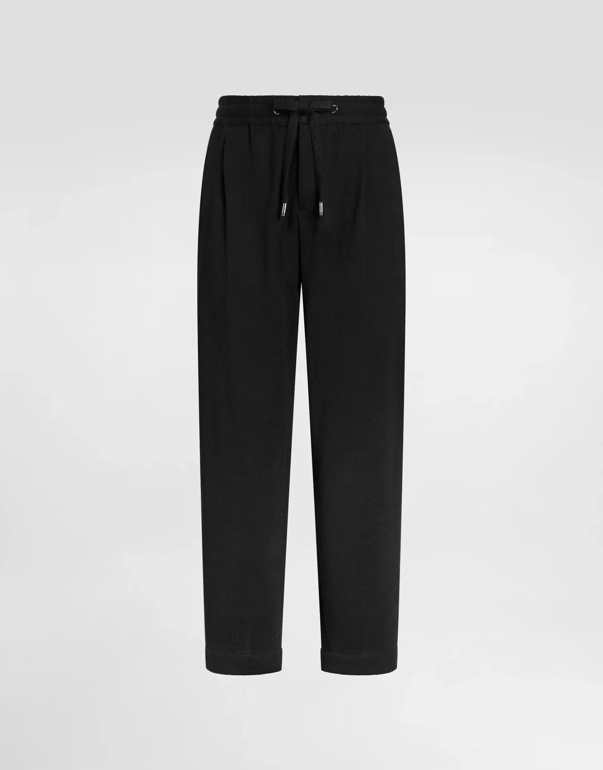 Брюки для бега из джерси Dolce & Gabbana, черный