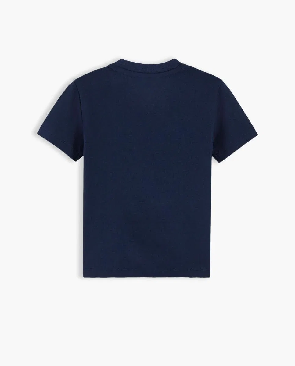 Детская футболка с коротким рукавом, Tommy Hilfiger, темно-синий — фото 2