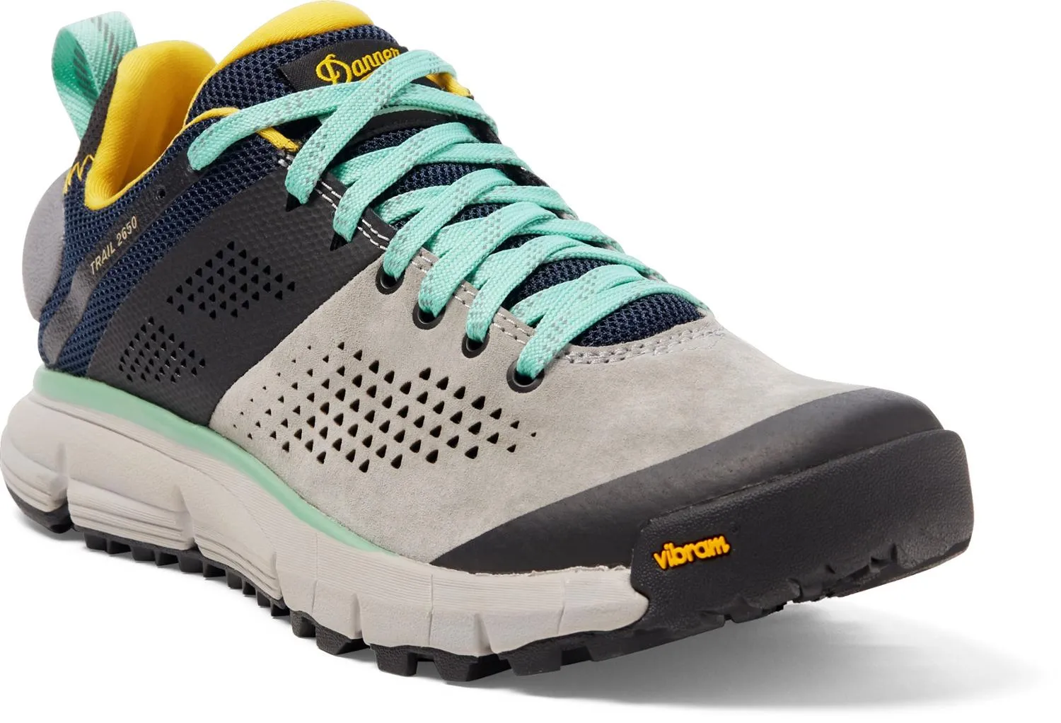 Женские туристические ботинки Trail 2650 Danner, Gray/Blue/Spectra Yellow — фото 3