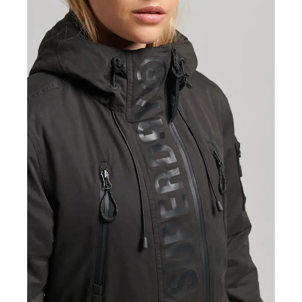 Женская ветрозащитная куртка Ultimate Wind Superdry, Черный — фото 4
