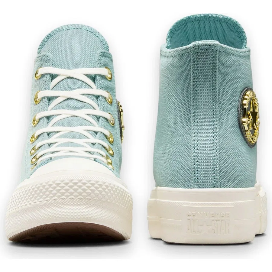 Кеды Converse Chuck Taylor All Star Lift, Светло-зеленый — фото 4