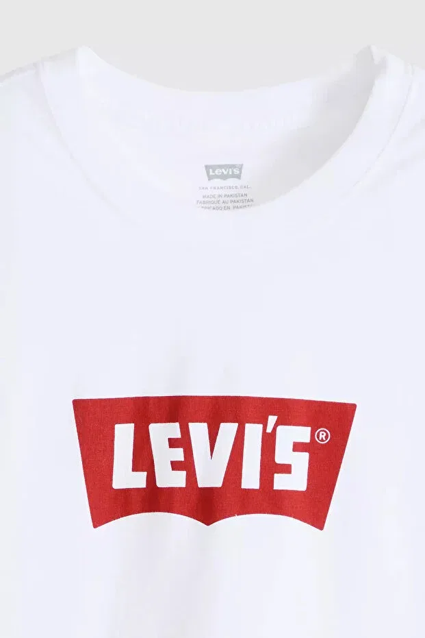 Женская футболка с принтом Graphic Favorite Tee Standard Fit Levi's, White — фото 2