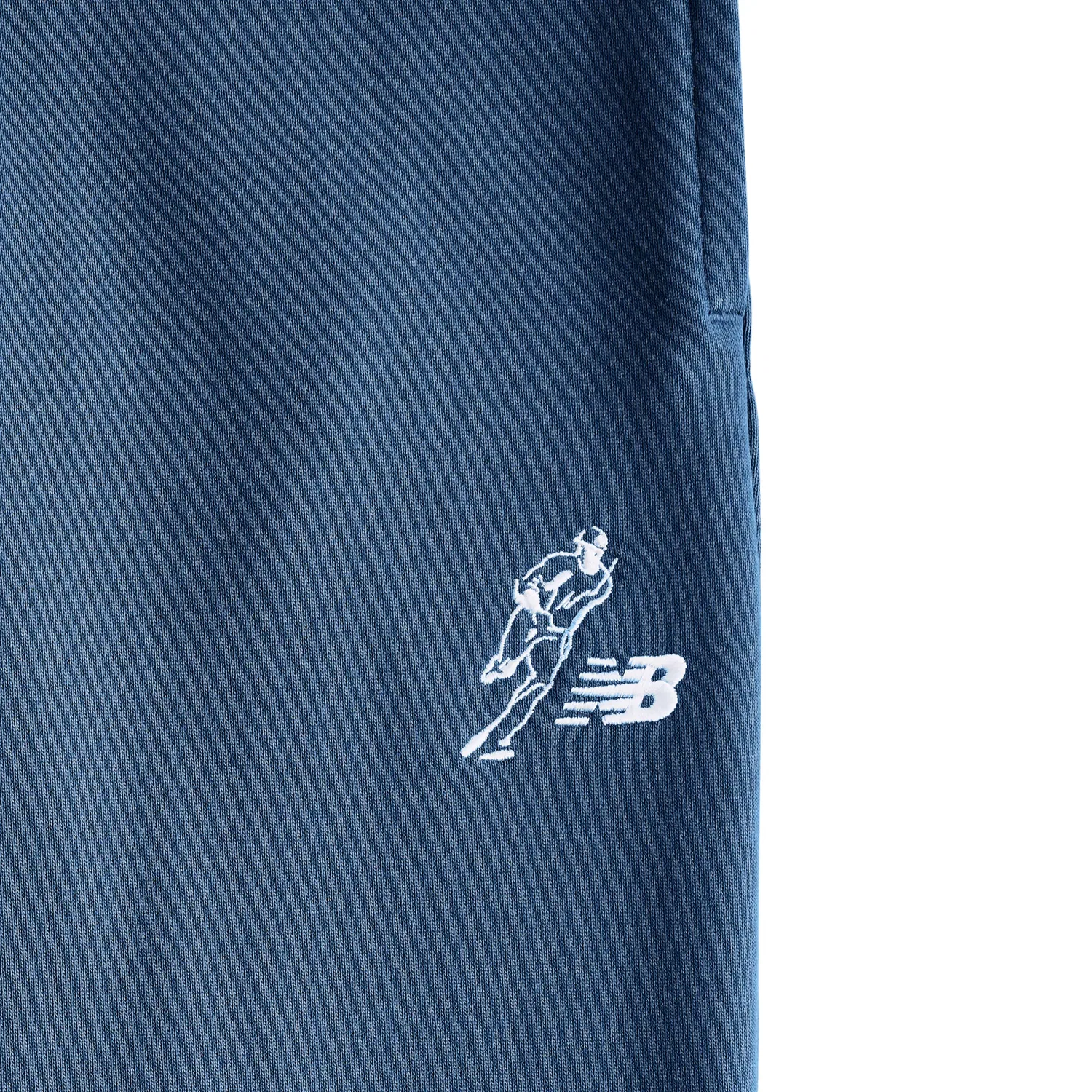 Детские спортивные штаны с логотипом Shohei New Balance, Vintage Indigo — фото 4