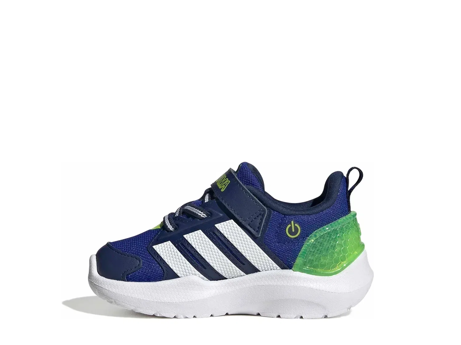 Кроссовки со светящейся пяткой Lightorama, adidas, темно-синий — фото 2