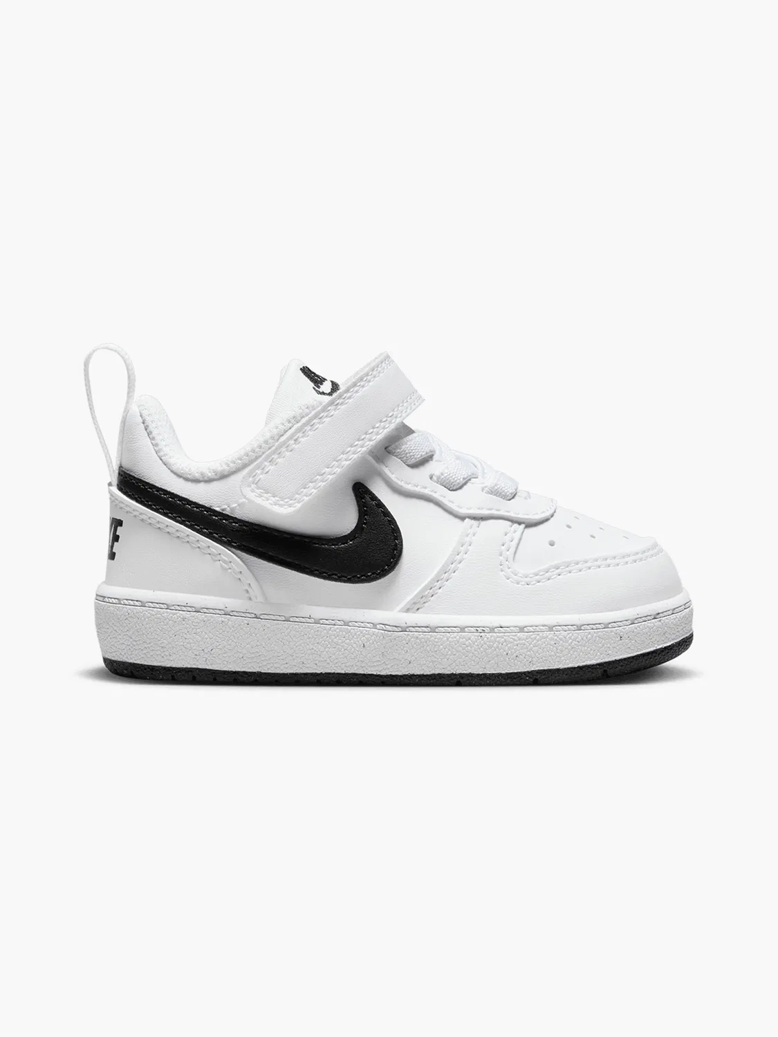 Детские кроссовки с двойной застежкой Nike Court Borough Low Recraft TD, белый