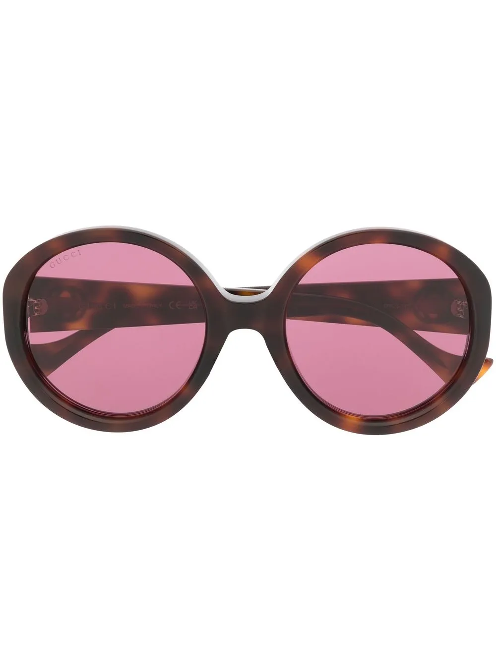 

Солнцезащитные очки с логотипом Gucci Eyewear, коричневый