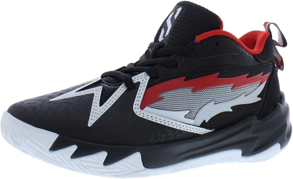 Детские баскетбольные кроссовки для мальчиков Scoot Zeros O.D.D. City PUMA, Black/Red