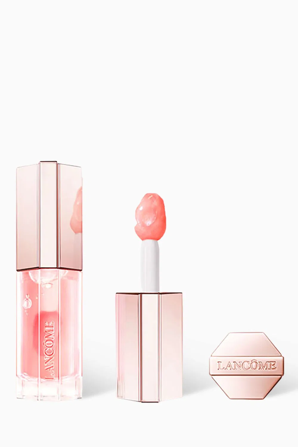 Блеск для губ увлажняющий Idôle Juicytreat Juicy Oil-in-Gloss Lancôme, розовый