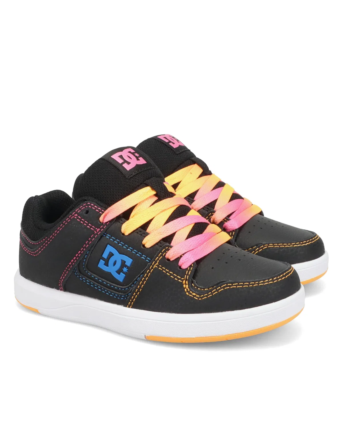 Детские кроссовки для девочек с высоким верхом Cure DC Shoes, Черный