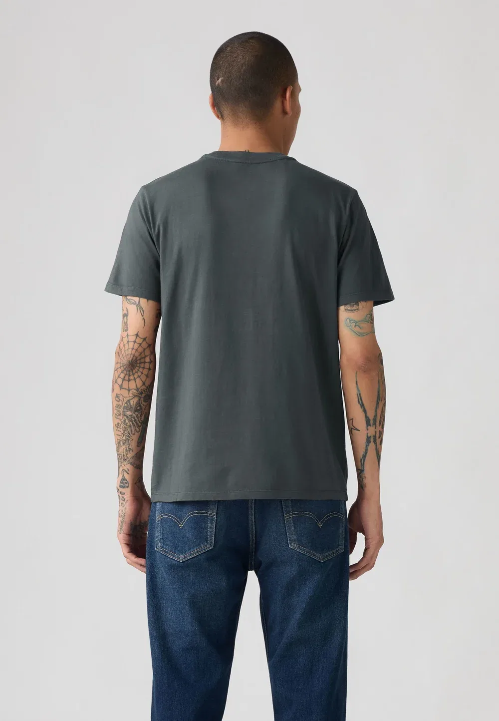 Оригинальная футболка - базовая футболка Levi'S, Dark Slate — фото 3
