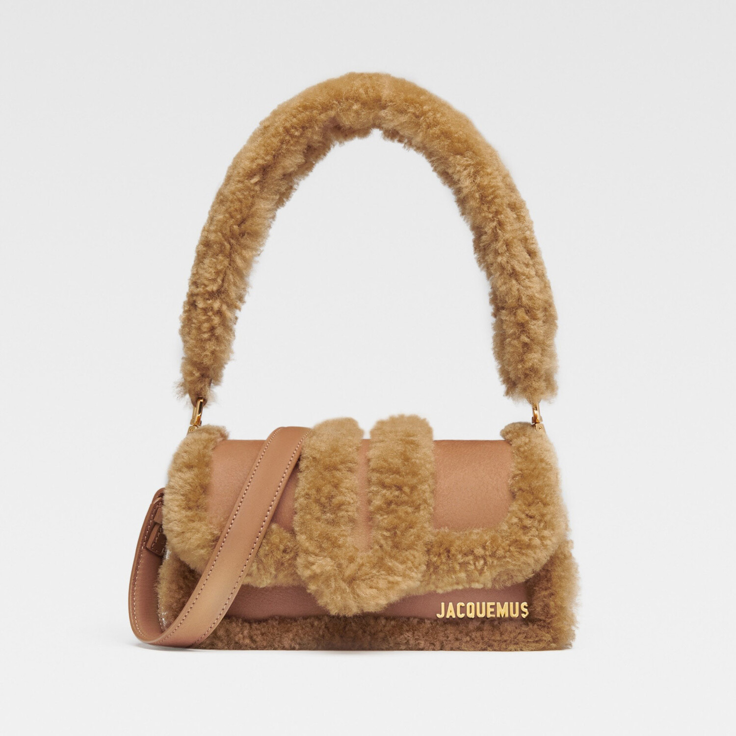 

Сумка Jacquemus Le Bambimou Doux Top Handle, светло-коричневый