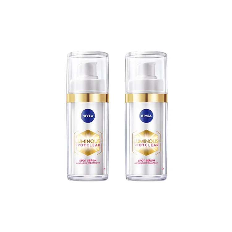 Женский набор сывороток для осветления пигментации NIVEA 630 Luminous, 30 мл x 2