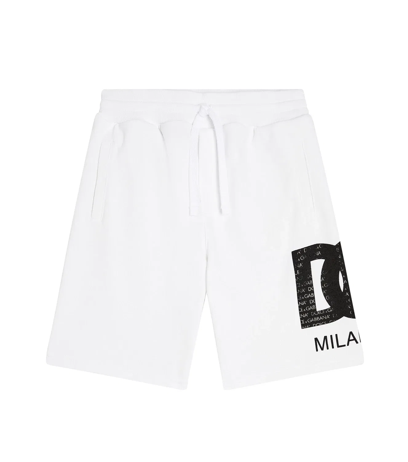 Шорты хлопковые Dolce&Gabbana Kids, белый