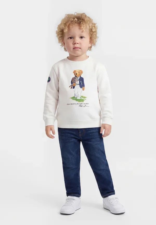 Свитшот с принтом Seasonal Polo Ralph Lauren, White, белый