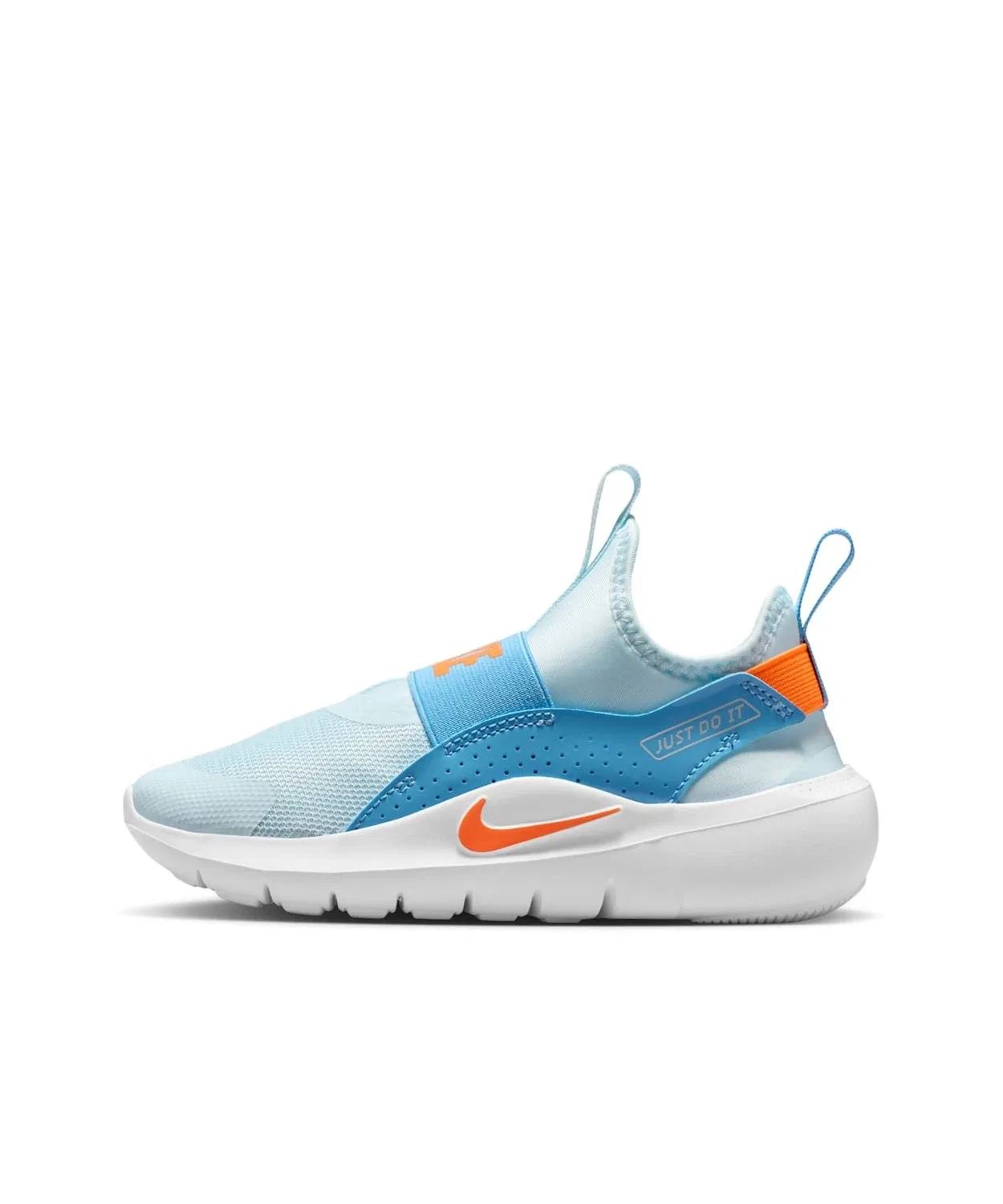 Детские кроссовки без шнурков Flex Runner 4 Little Kids' Shoes NIKE, Glacier Blue