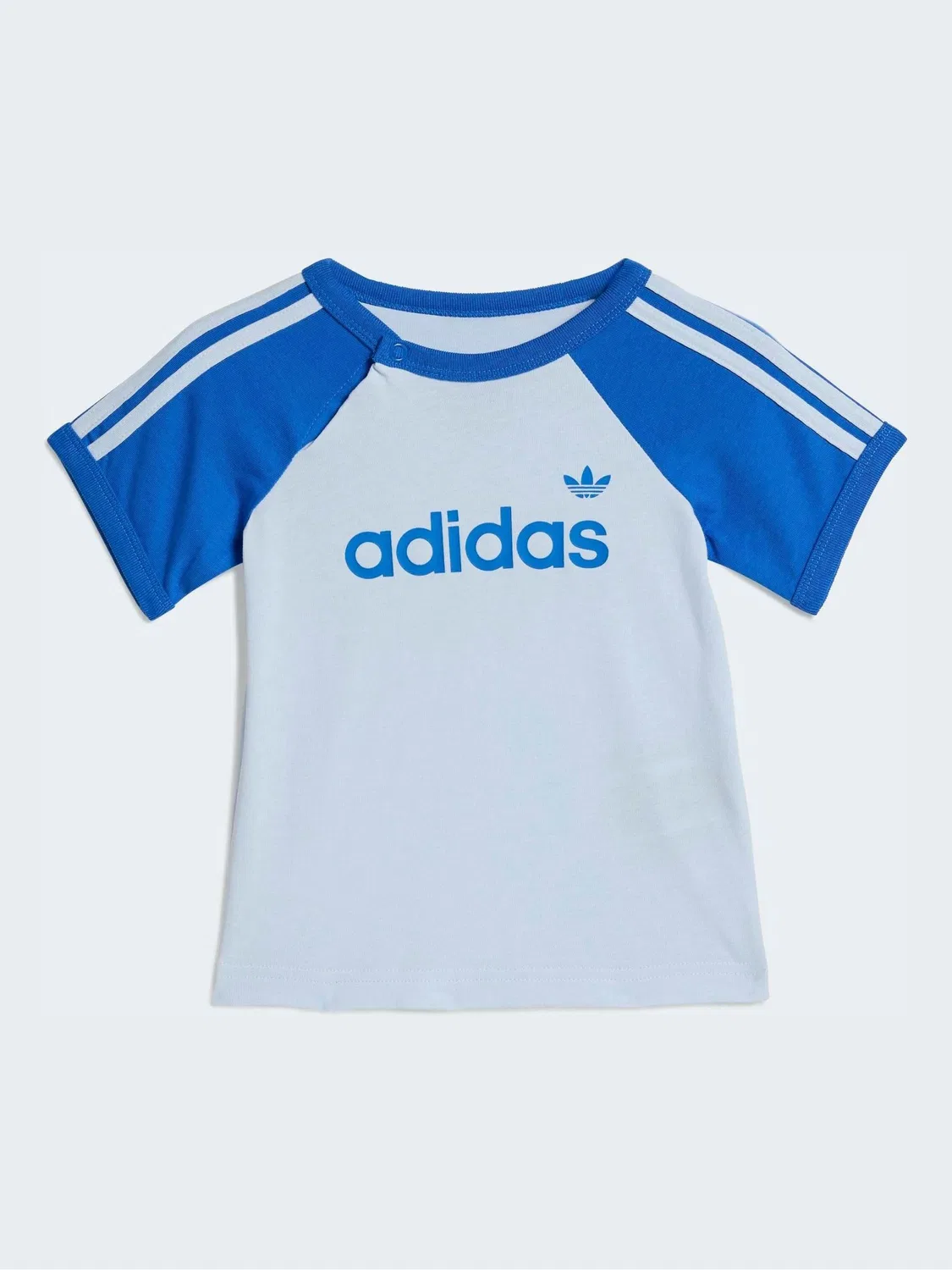 Спортивный комплект из футболки и шорт Adicolor, Sprinter Short Tee Set, adidas Originals, синий — фото 2