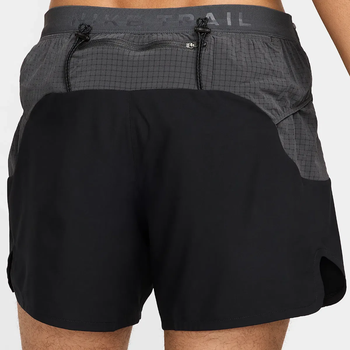 Мужские шорты для бега с принтом Nike Trail Second Sunrise, Black/Anthracite/Black/Summit White — фото 3
