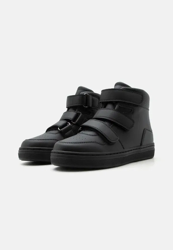 Кроссовки высокие из искусственной кожи Yourturn Kids Black, черный — фото 2