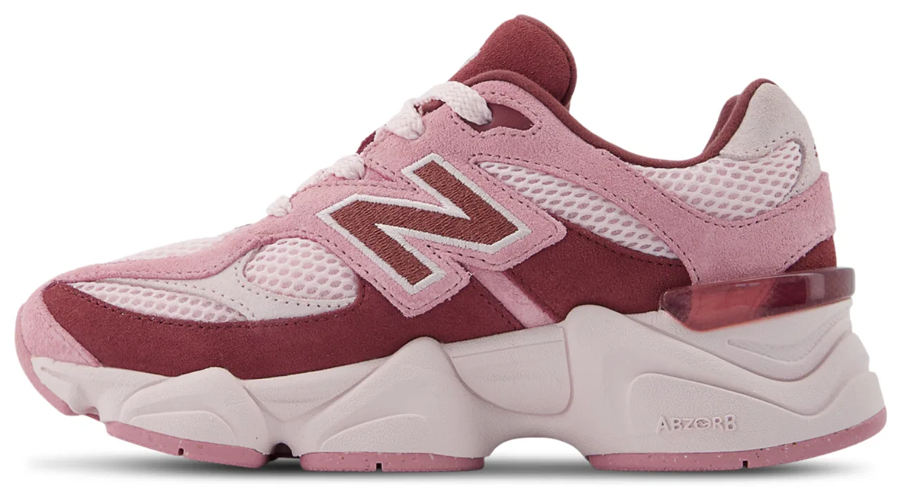 Кроссовки для девочек 9060 New Balance, розовый — фото 2