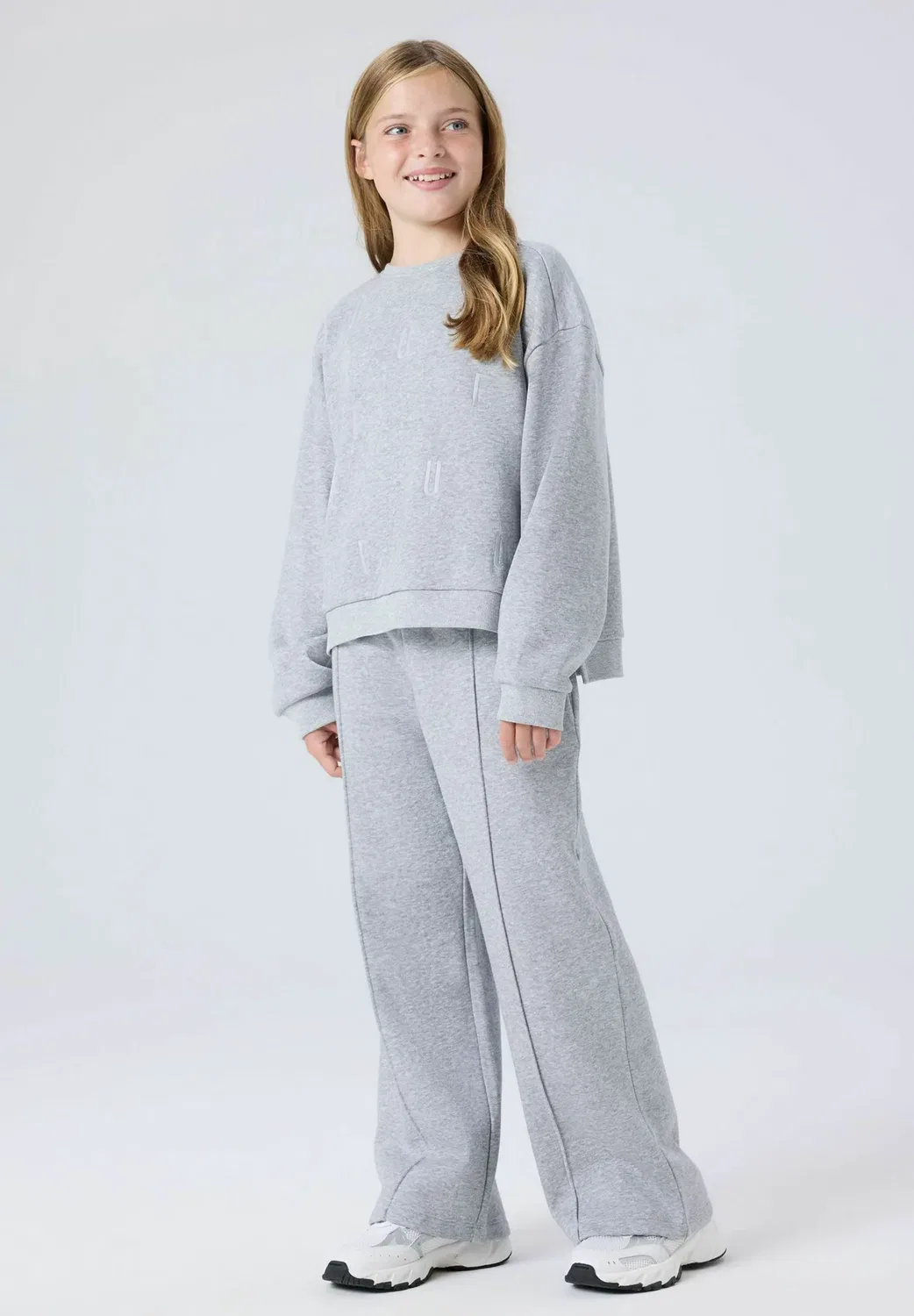 Толстовка свободного кроя - толстовка Name It, Light Grey Melange