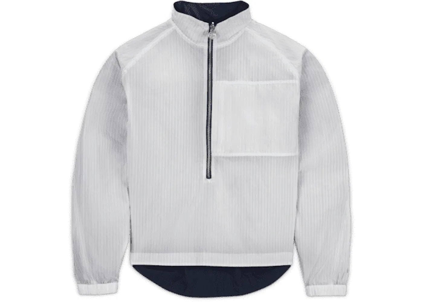 Мужская ветровка легкая с водонепроницаемой отделкой Nike Windbreaker, Navy/White — фото 3