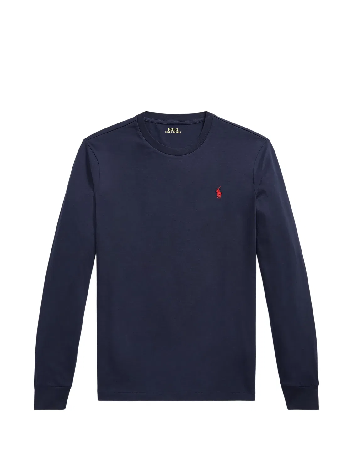 Футболка Slim Fit из джерси, синяя Polo Ralph Lauren, синий