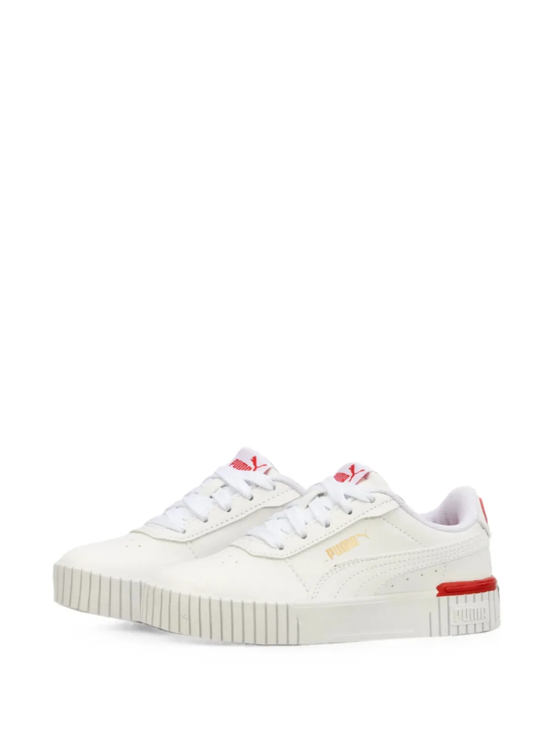 Кеды Carina 2.0 Red Thread Puma Kids, белый