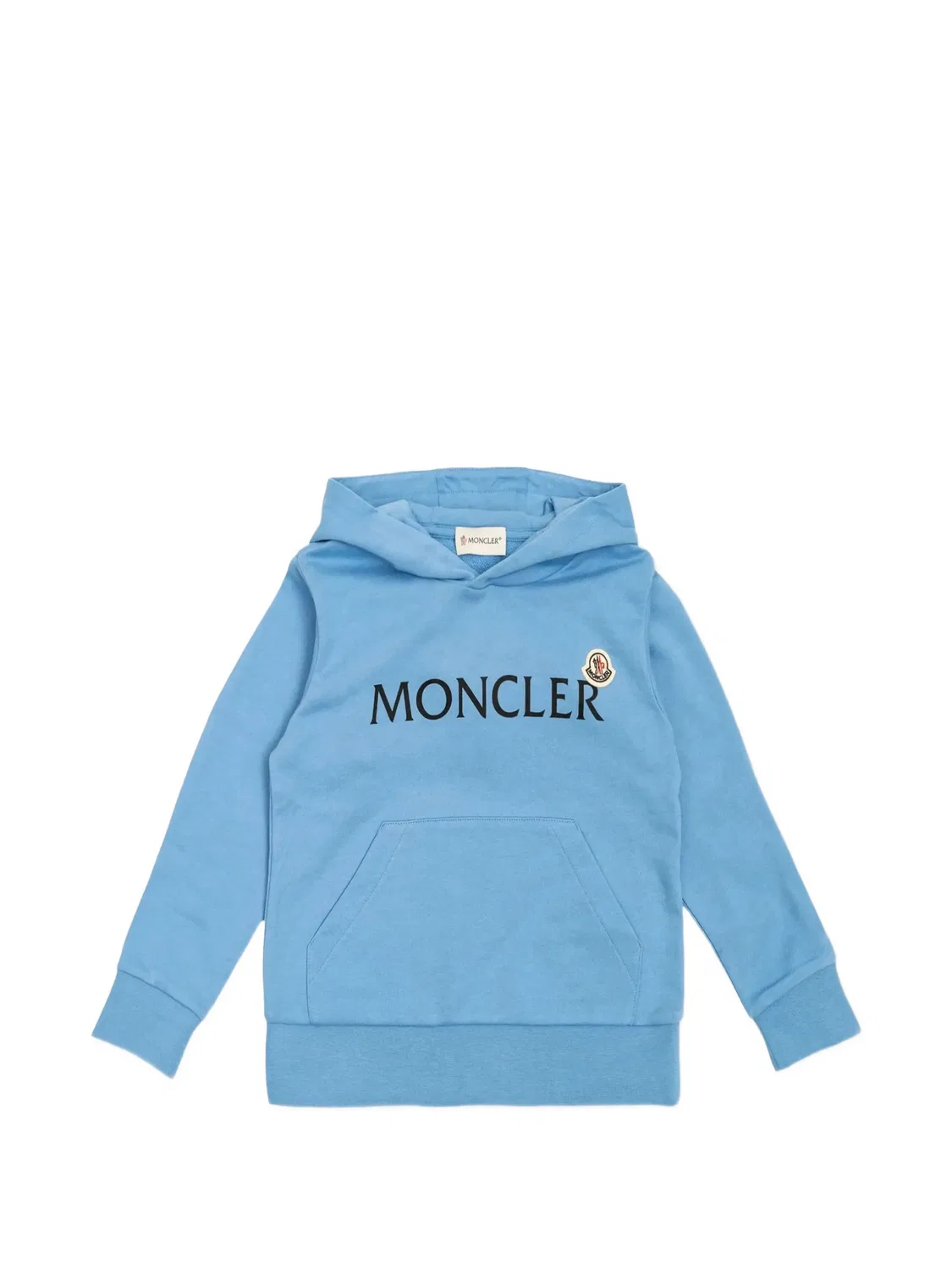 Moncler Худи с логотипом - синий
