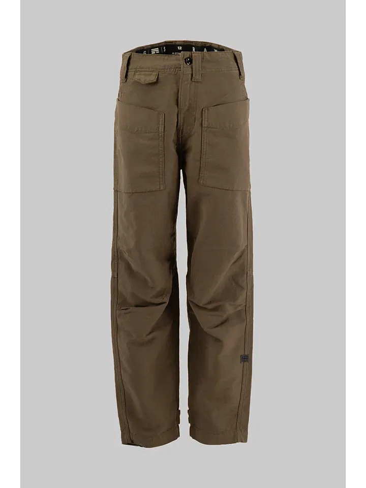 Брюки из ткани Hose in Hellbraun G-Star, коричневый