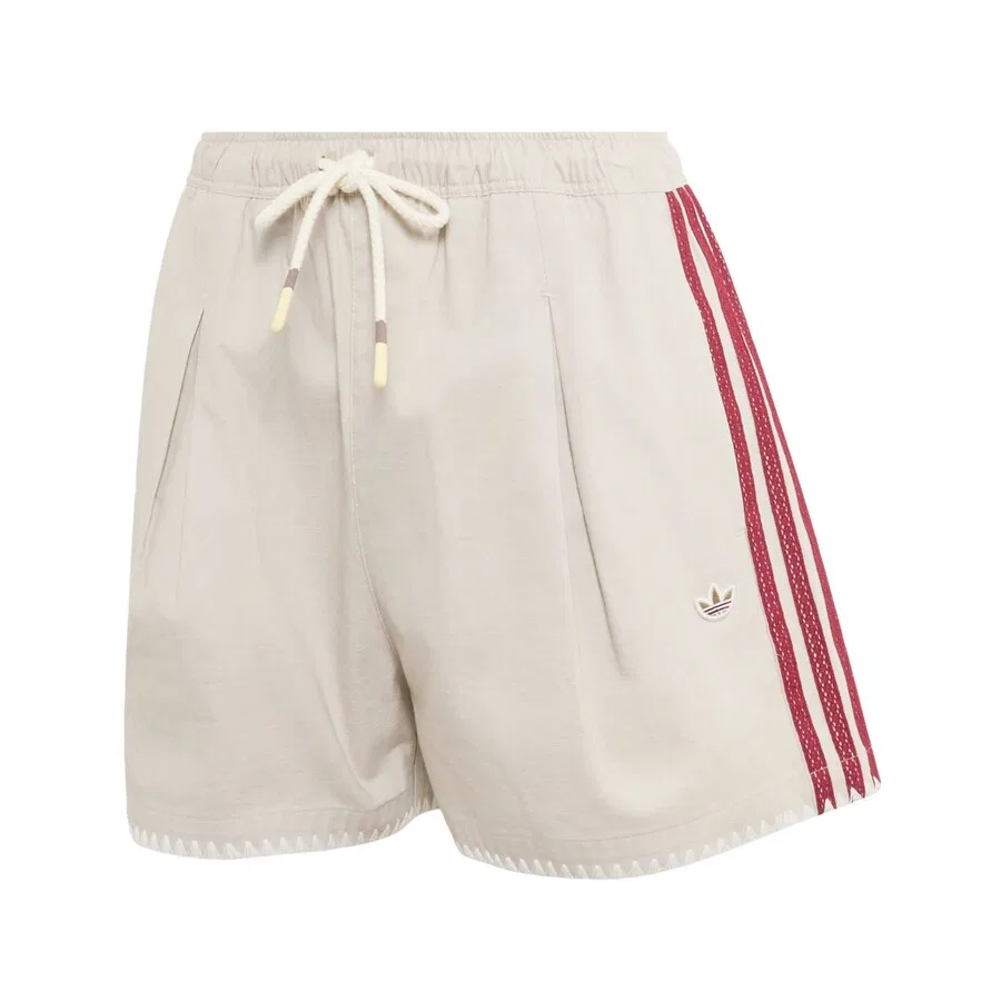 Шорты ADIDAS ORIGINALS Regular Pleat-Front Pants 'Resort' в цвете Kitt