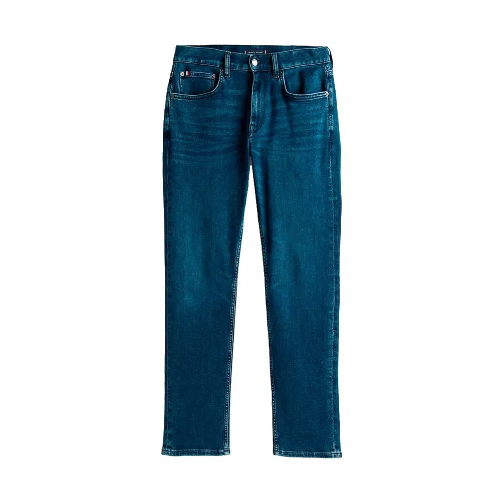 Джинсы Core Denton Straight Fit Tommy Hilfiger, синий — фото 3