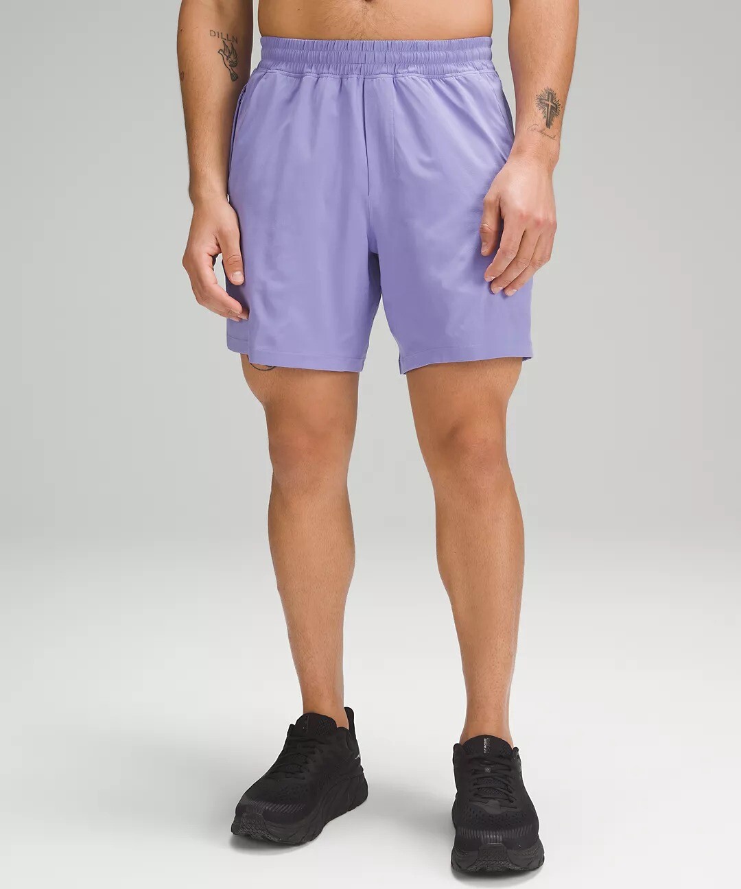 

Шорты Lululemon Pace Breaker Linerless, сиреневый