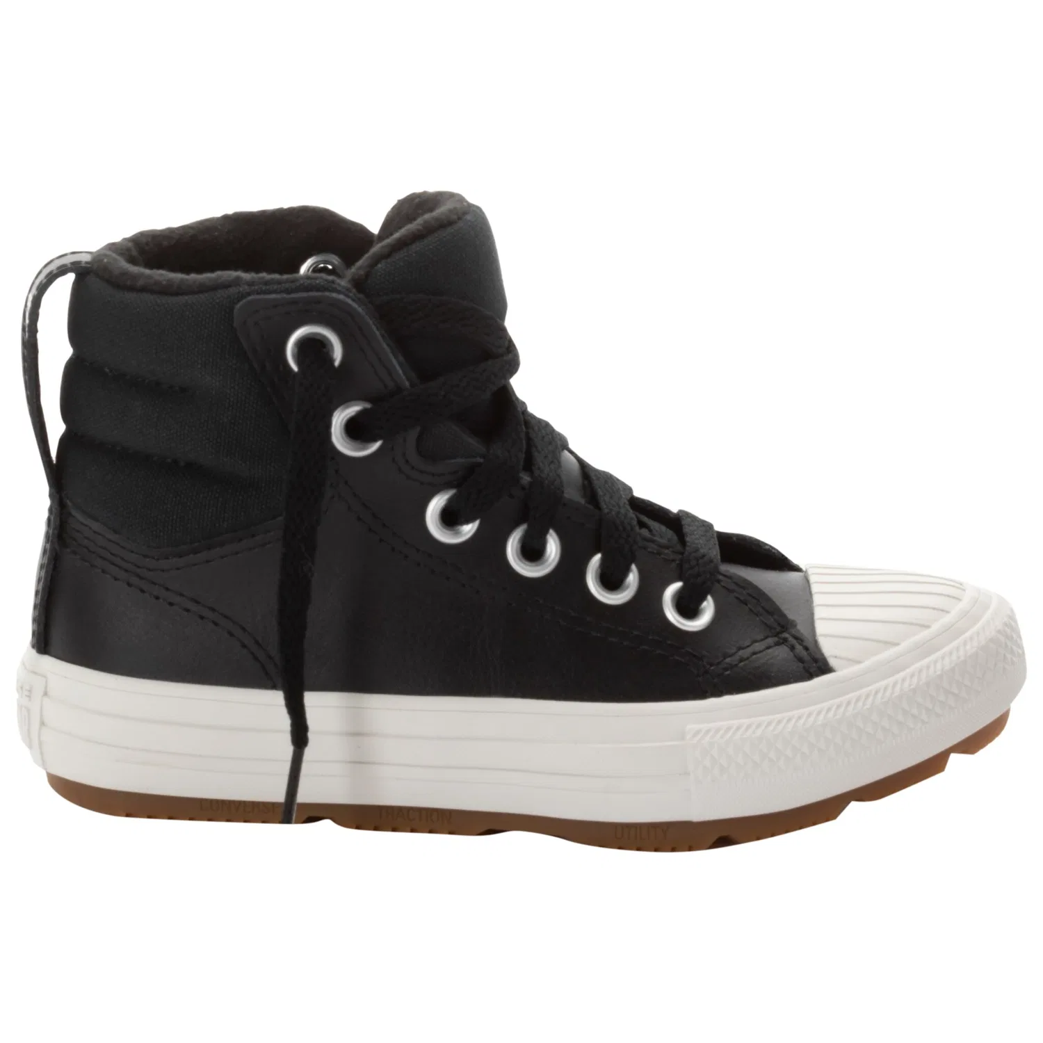 Детские зимние кроссовки-ботинки CHUCK TAYLOR ALL STAR BERKSHIRE Converse, Black/White — фото 2