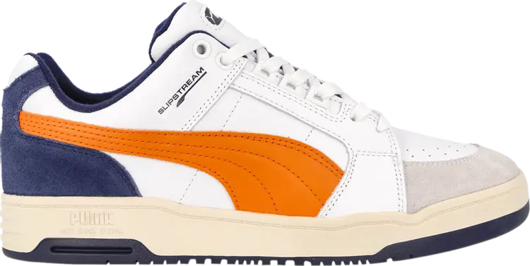 

Кроссовки Puma Slipstream Lo Retro White Vibrant Orange, белый