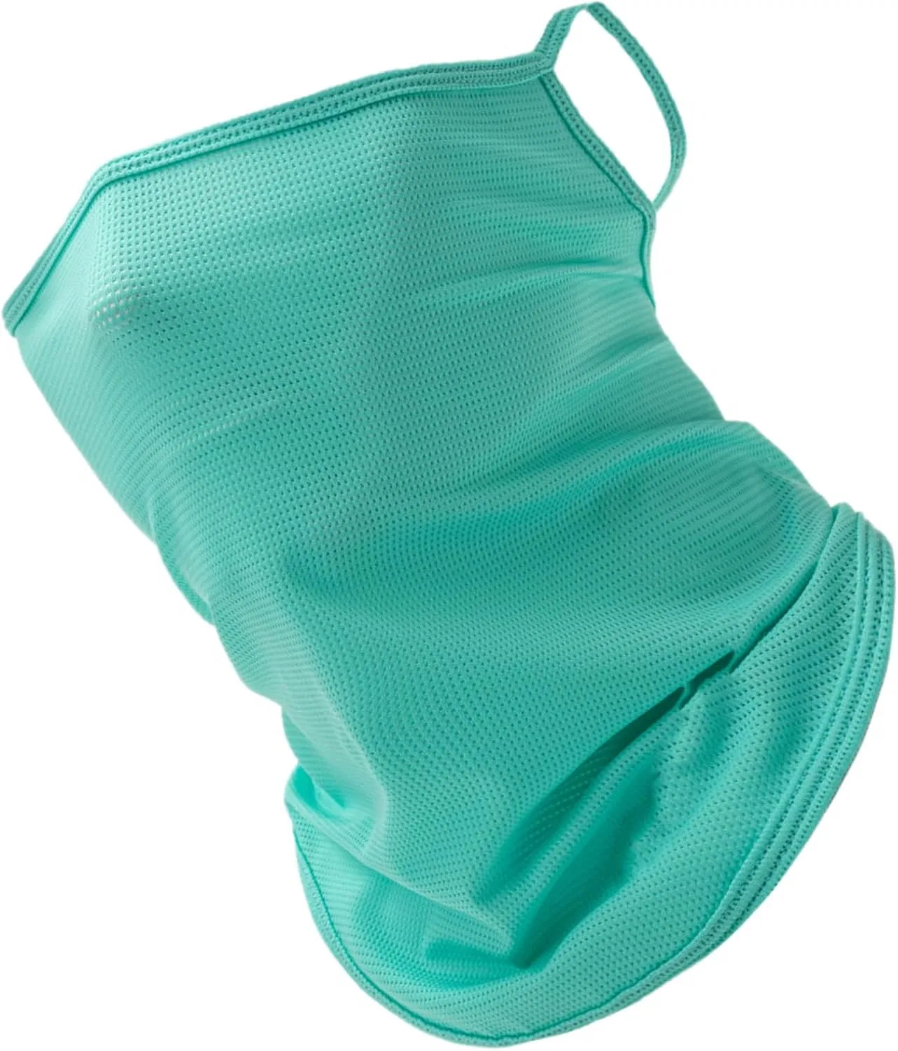 Солнцезащитная маска для лица UPF 50+, ZwaitL, 30x24 см, Sea blue