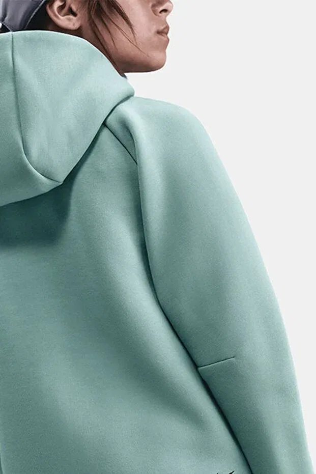Детские спортивный свитшот на молнии с капюшоном Nike, Green — фото 2