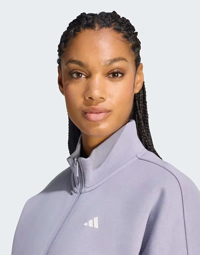 Спортивная куртка Adidas Performance 3-Stripe Studio, серый — фото 3