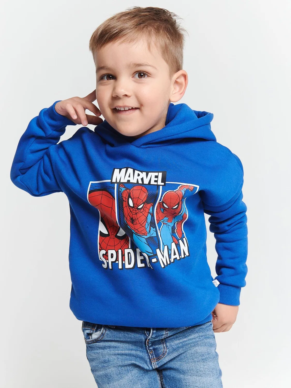 Худи Spiderman Brand Threads, синий