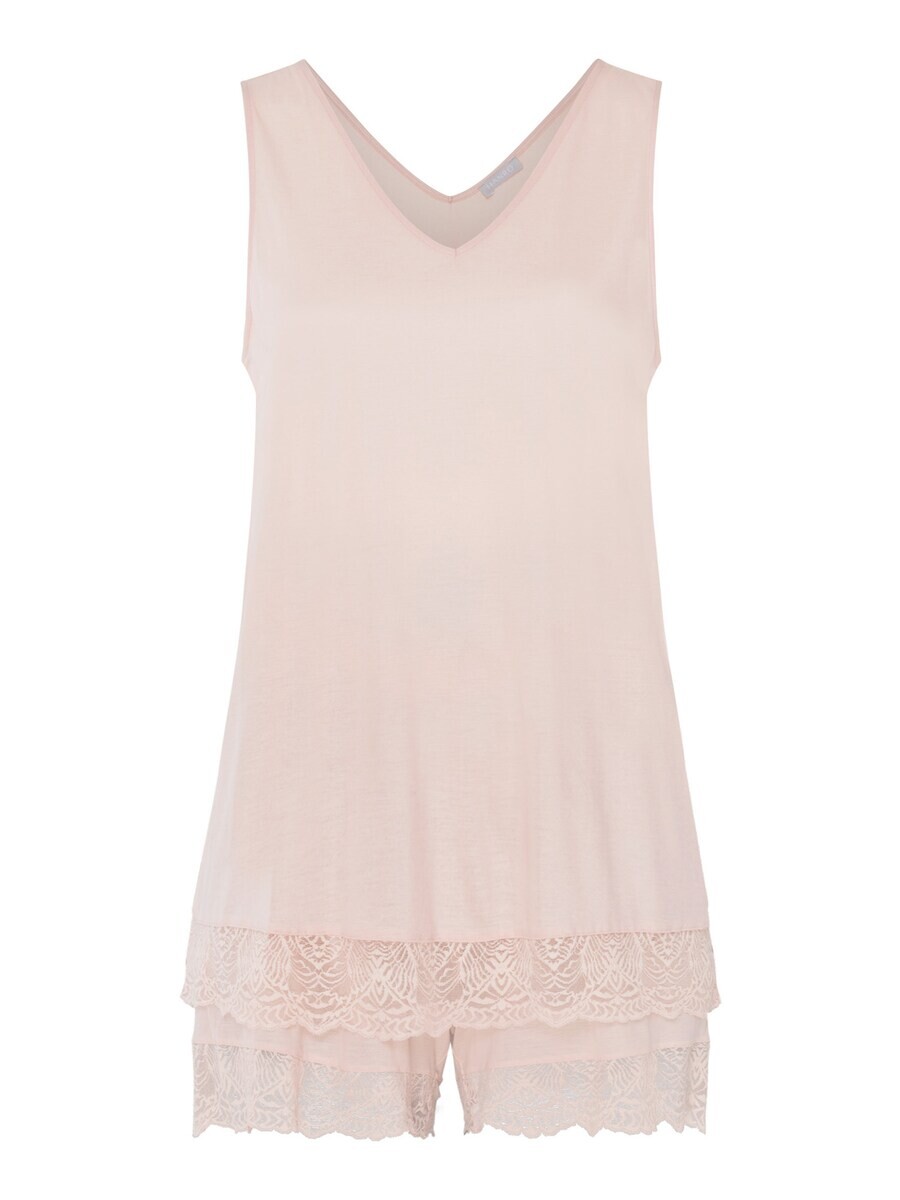 

Пижама Hanro Short Pajama Set Josephine, светло-розовый