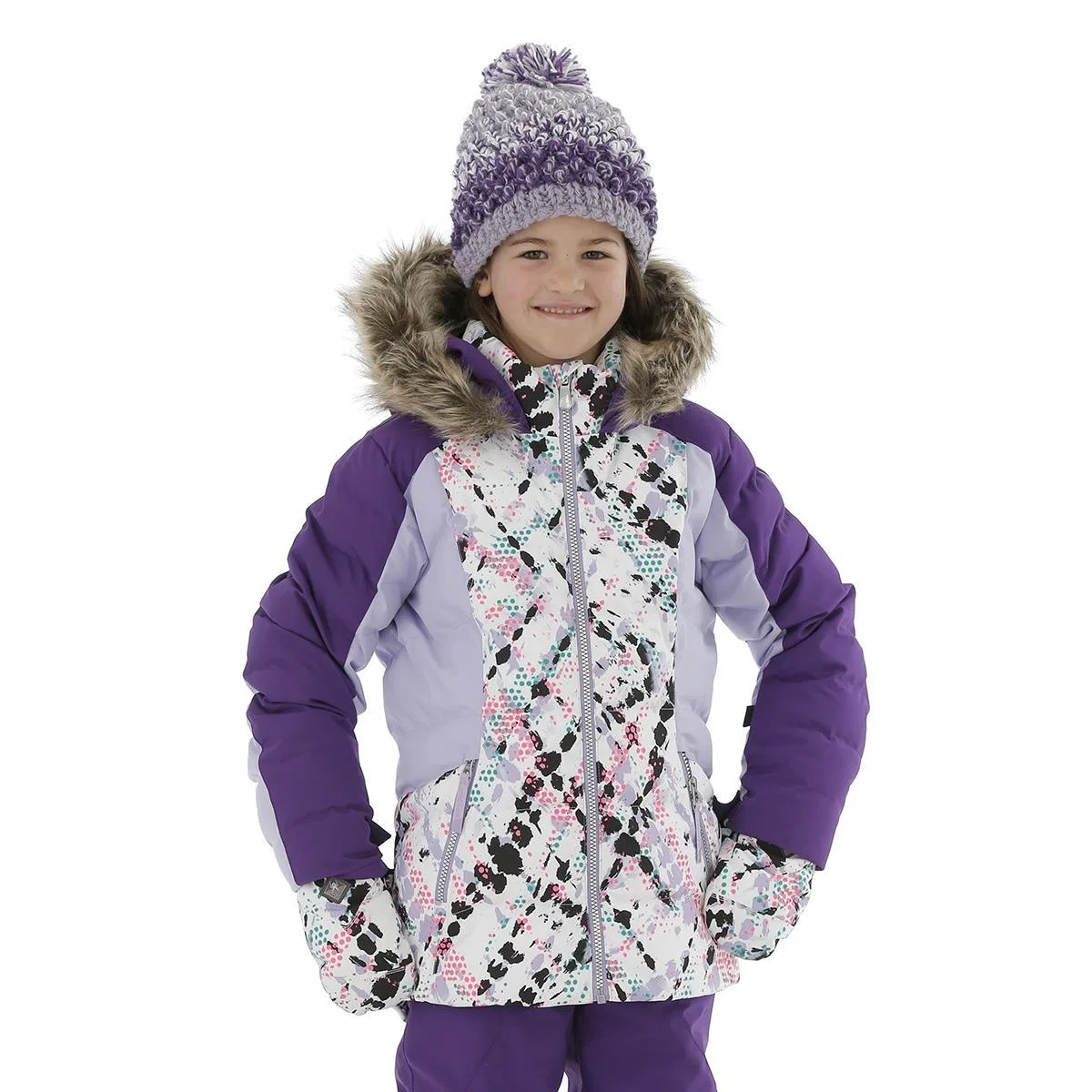 Куртка с синтетическим утеплителем Zadie Spyder, Impress Print