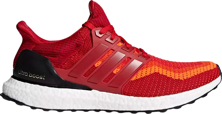 

Кроссовки Adidas UltraBoost 2.0 'Red Gradient', красный