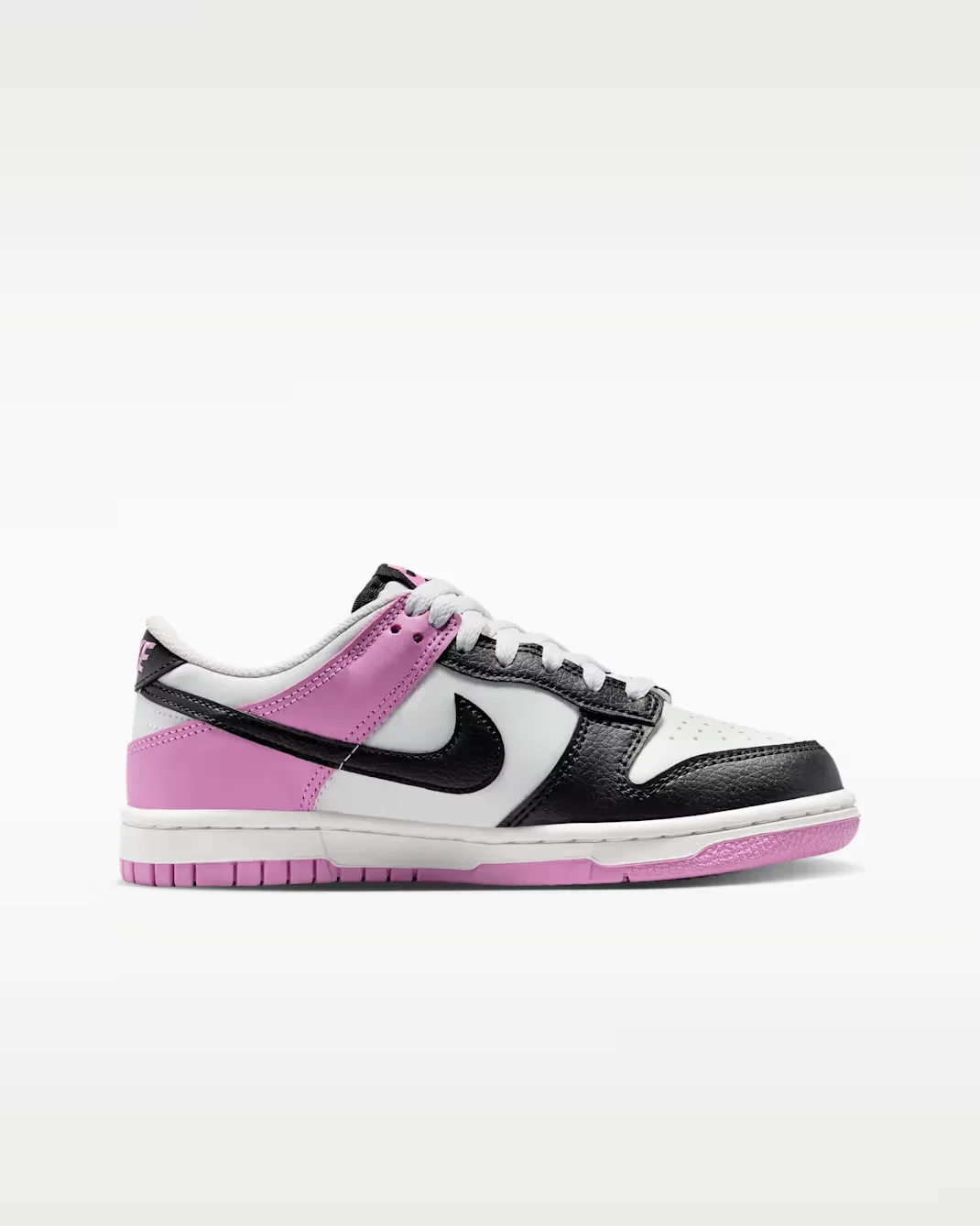 Кроссовки для детей постарше Nike Dunk Low, Off White/Light Magenta/Black — фото 3