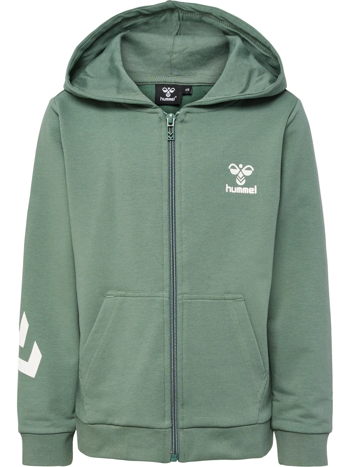 Детское худи на молнии с капюшоном Hmltrece Hummel, Dark Zinn