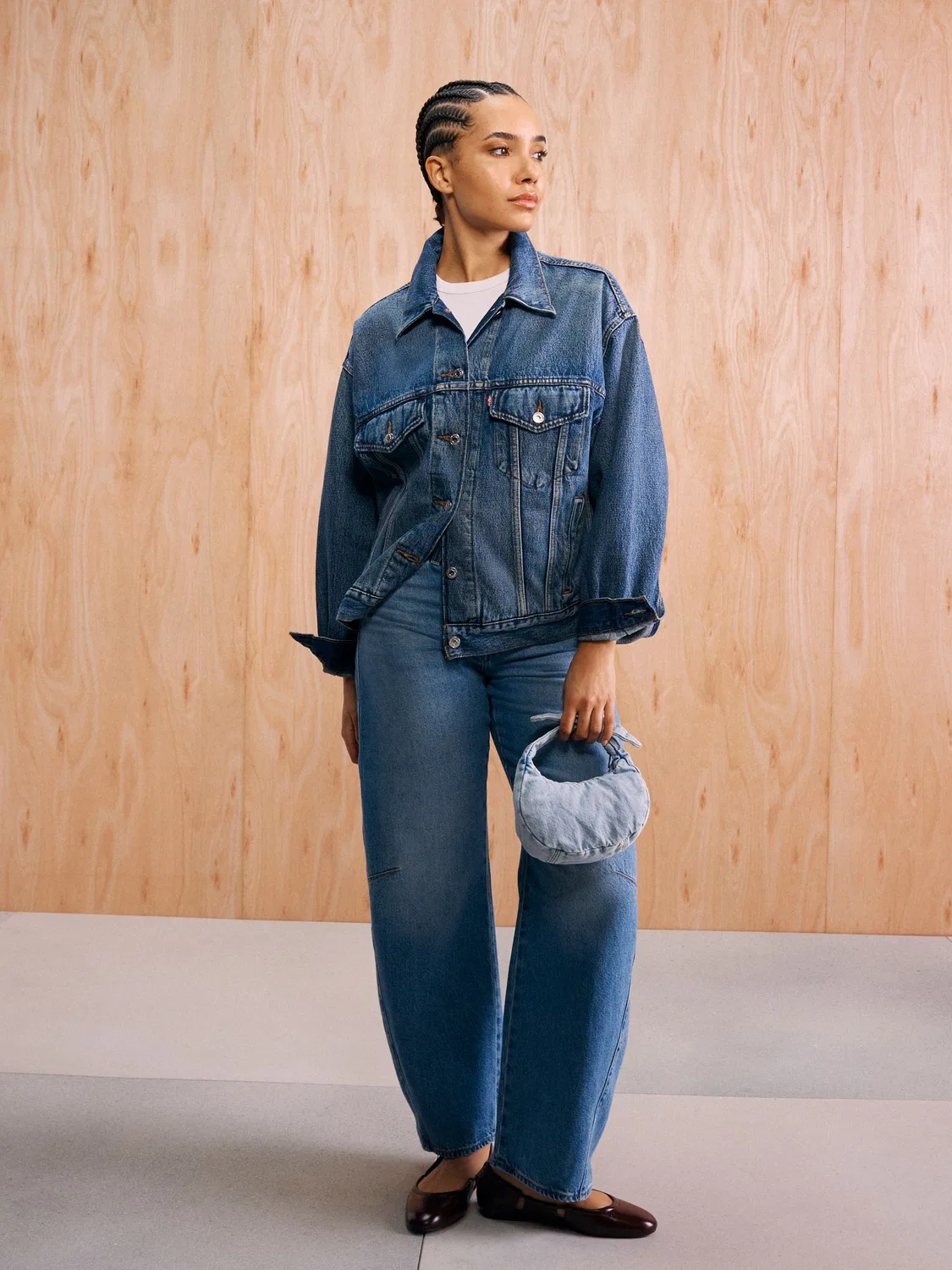 Джинсовая куртка-тракер Levi's Turning Heads, джинсовый