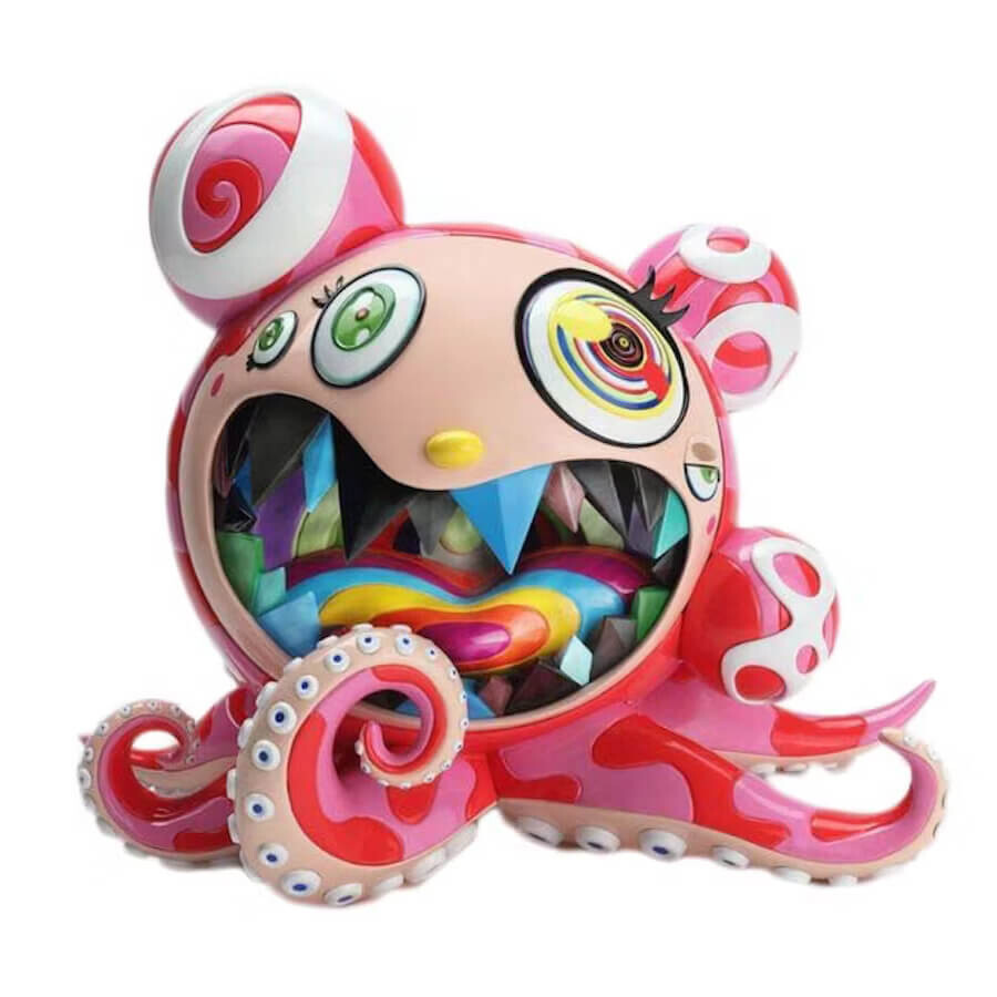 

Виниловая фигурка Takashi Murakami x BAIT Mr. Dob A, мультиколор