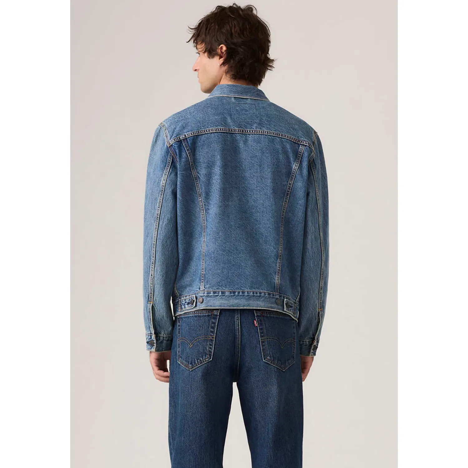 Мужская джинсовая куртка Trucker Jacket Levi's, Washed Away — фото 3