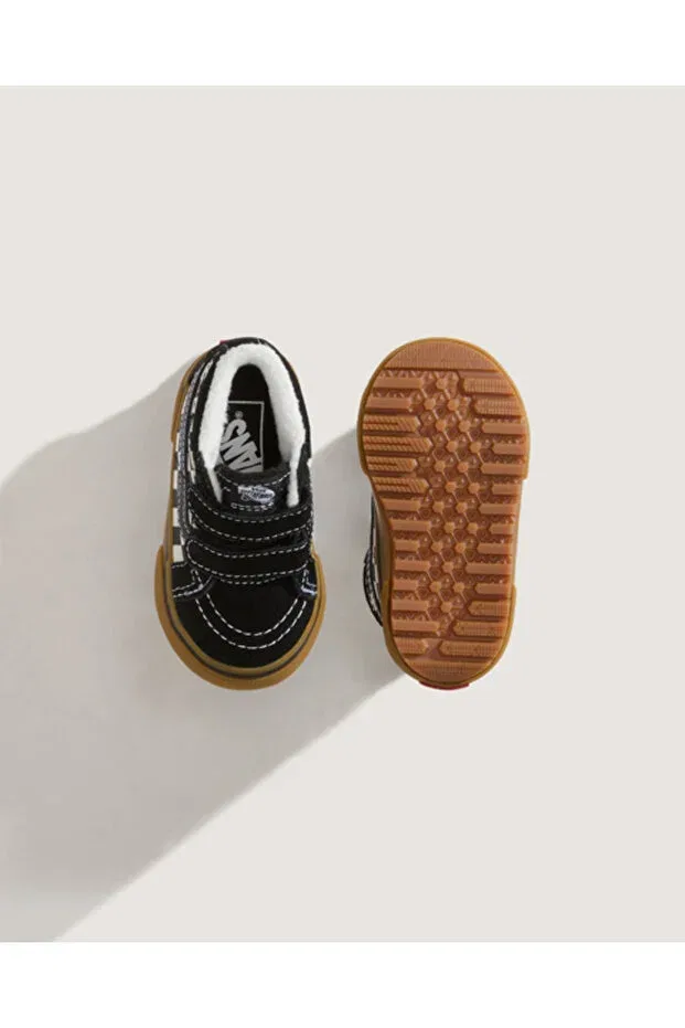 Детские кроссовки для девочек кожаные Mte sk8-mid reissue v Vans, Mixed — фото 2
