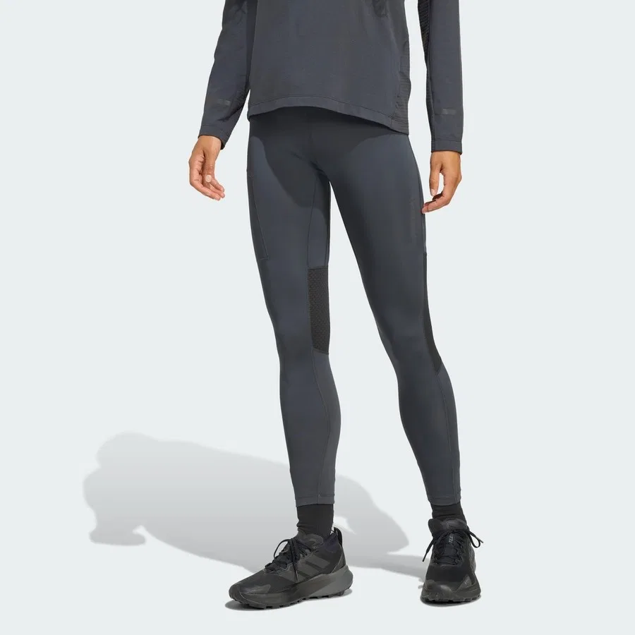 Женские спортивные леггинсы с длинным рукавом Terrex Xperior Tights adidas, Серый