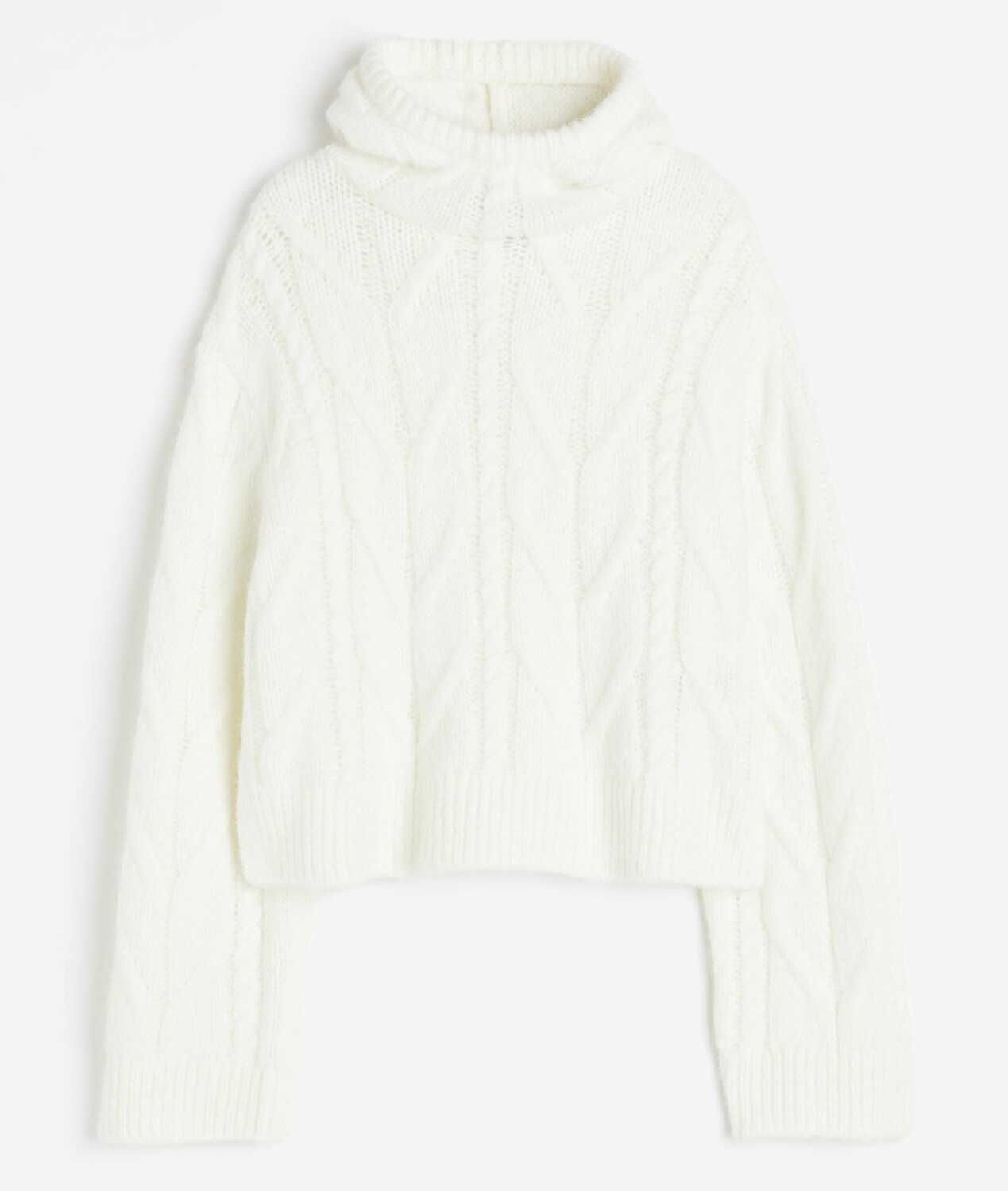 

Свитер H&M Knitted, кремовый, Бежевый, Свитер H&M Knitted, кремовый