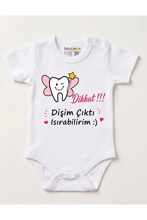 Детское боди для новорожденных с принтом Babylimon, Белый